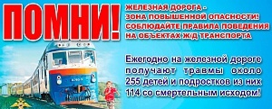 Безопасность на железной дороге.